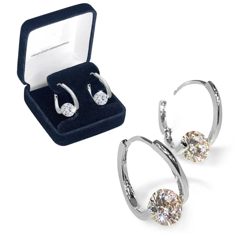 (🔥LAST DAY SALE - 66% OFF) Skavix™ Lymphvity MagneTherapy Germanium Earrings – Revitalize Your Well-being! 💎