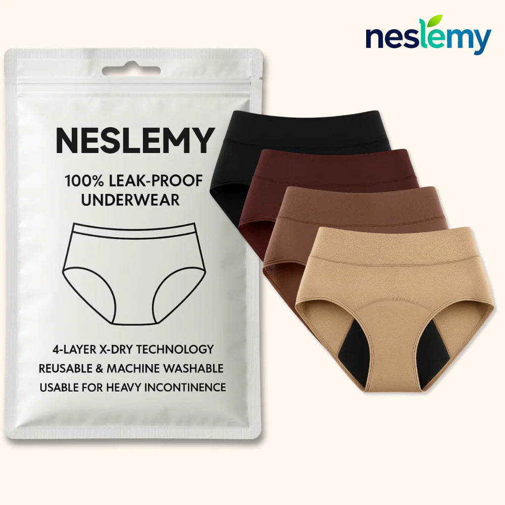 e??? Sale 70% OFF|NESLEMYa?¡é  100% Leak-Proof Underwear 4-pack