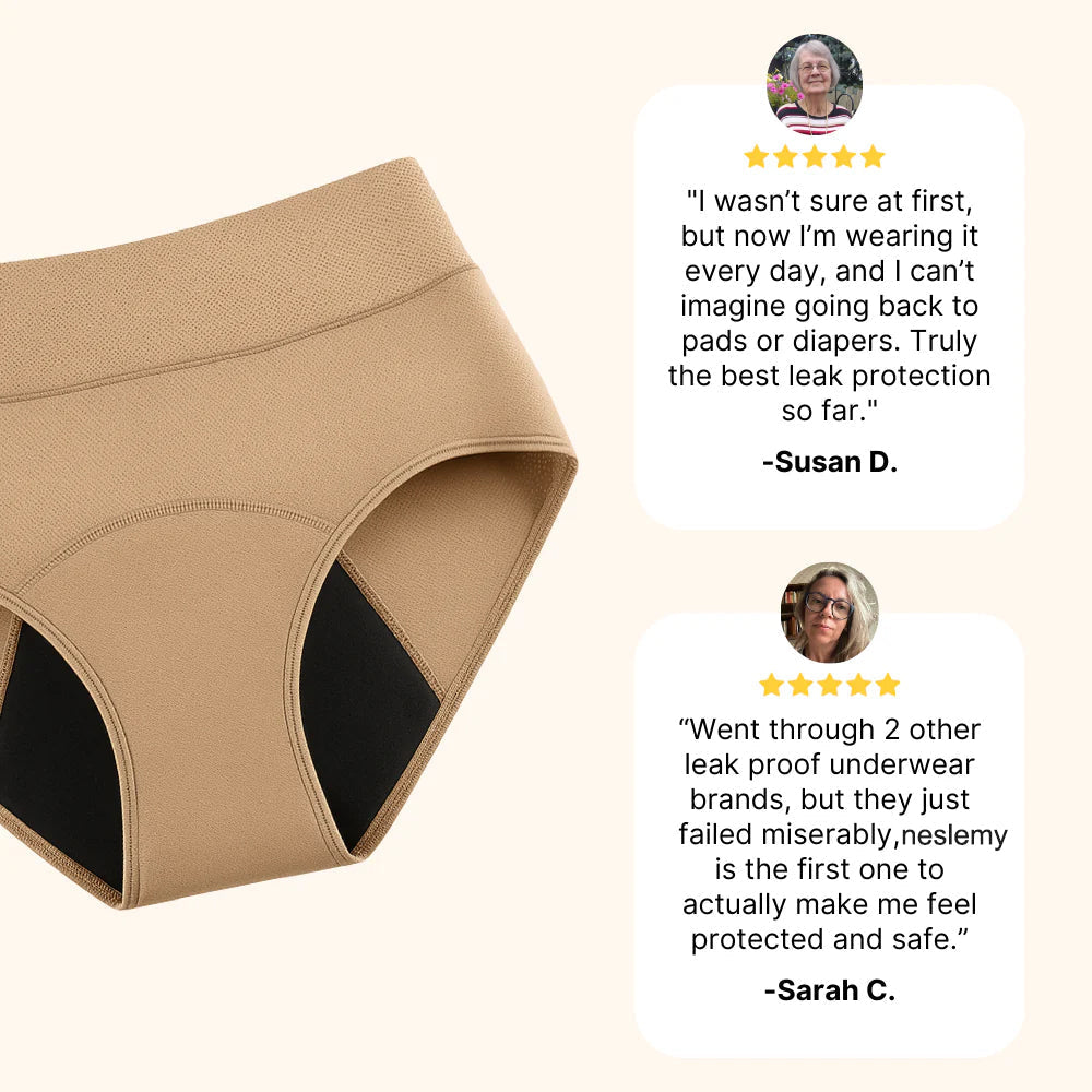 e??? Sale 70% OFF|NESLEMYa?¡é  100% Leak-Proof Underwear 4-pack